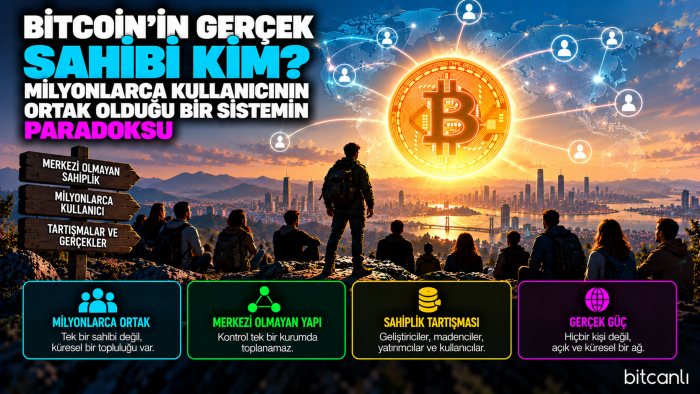 Bitcoin'in Gerçek Sahibi Kim? Milyonlarca Kullanıcının Ortak Olduğu Bir Sistemin Paradoksu